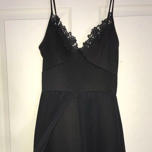 Black Maxi Romper Dress